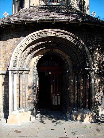 Cambridge St. Sepulchre - Norman Doorway